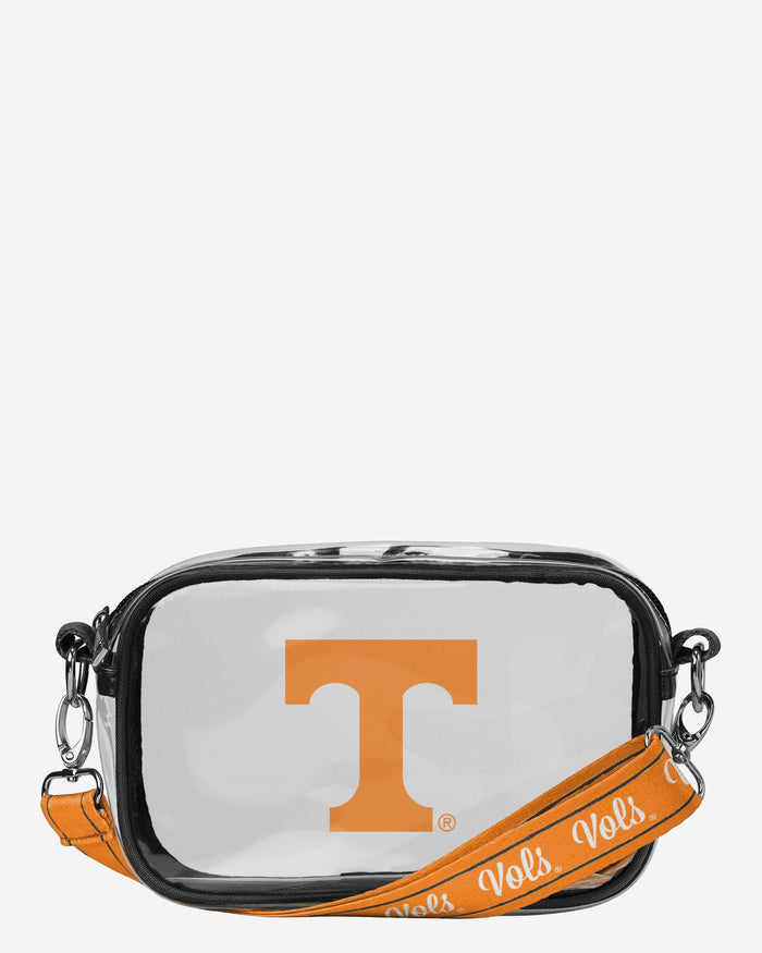 Tennessee Volunteers Team Stripe Clear Crossbody Bag FOCO - FOCO.com