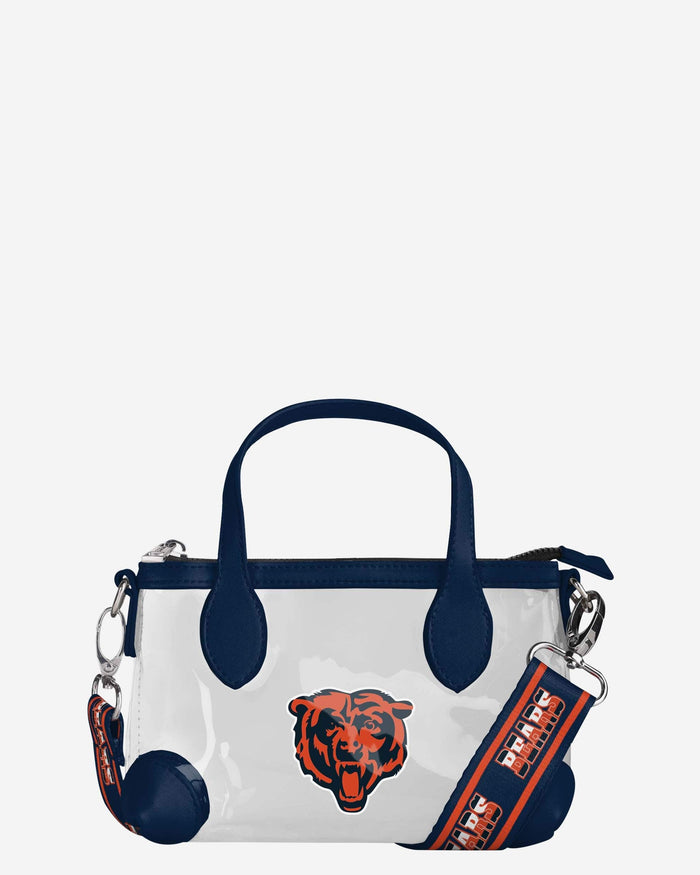 Chicago Bears Big Logo Clear Crossbody Mini Purse FOCO - FOCO.com