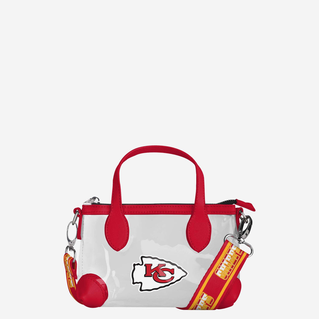 Kansas City Chiefs Big Logo Clear Crossbody Mini Purse FOCO - FOCO.com