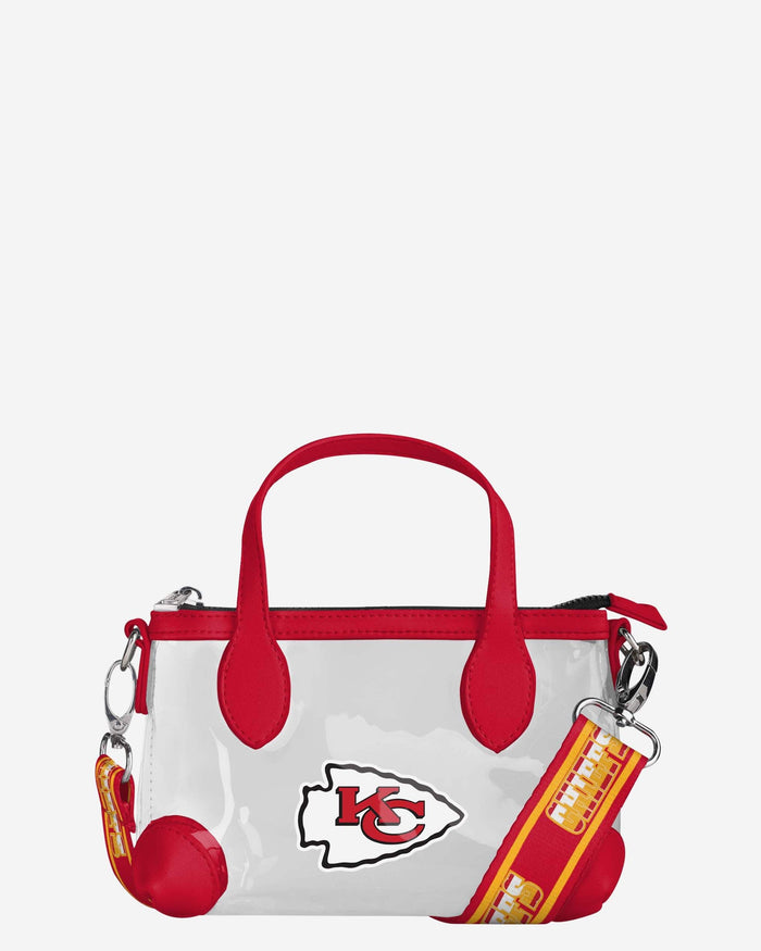 Kansas City Chiefs Big Logo Clear Crossbody Mini Purse FOCO - FOCO.com