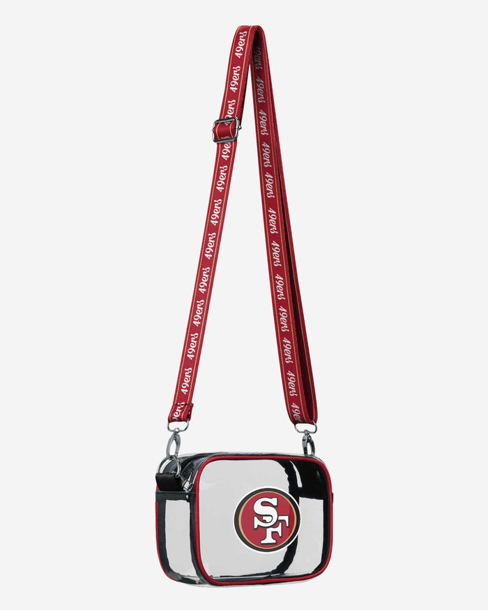 San Francisco 49ers Team Stripe Crossbody Bag