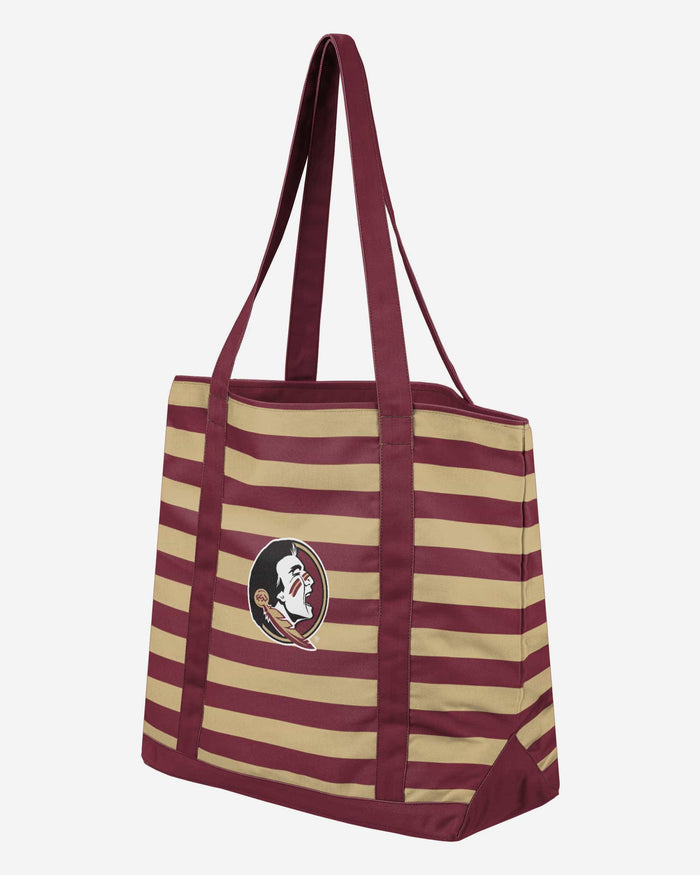 Florida State Seminoles Team Stripe Canvas Tote Bag FOCO - FOCO.com