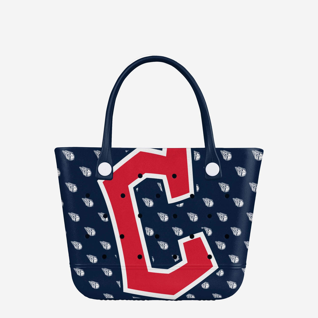 Cleveland Guardians Big Logo Mini Print Tailgate Tote Bag FOCO - FOCO.com