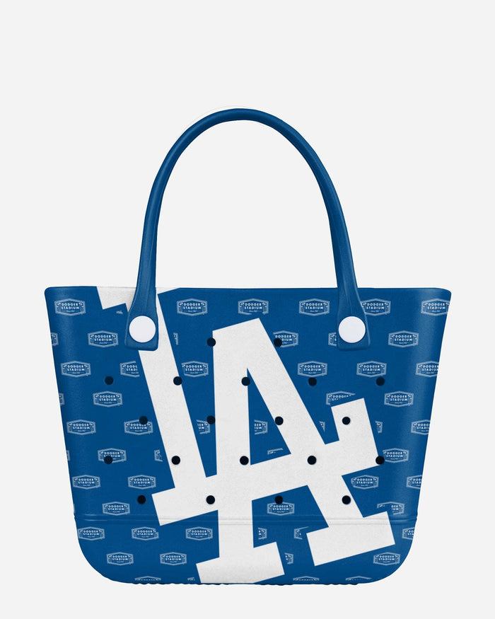 Los Angeles Dodgers Big Logo Mini Print Tailgate Tote Bag FOCO - FOCO.com