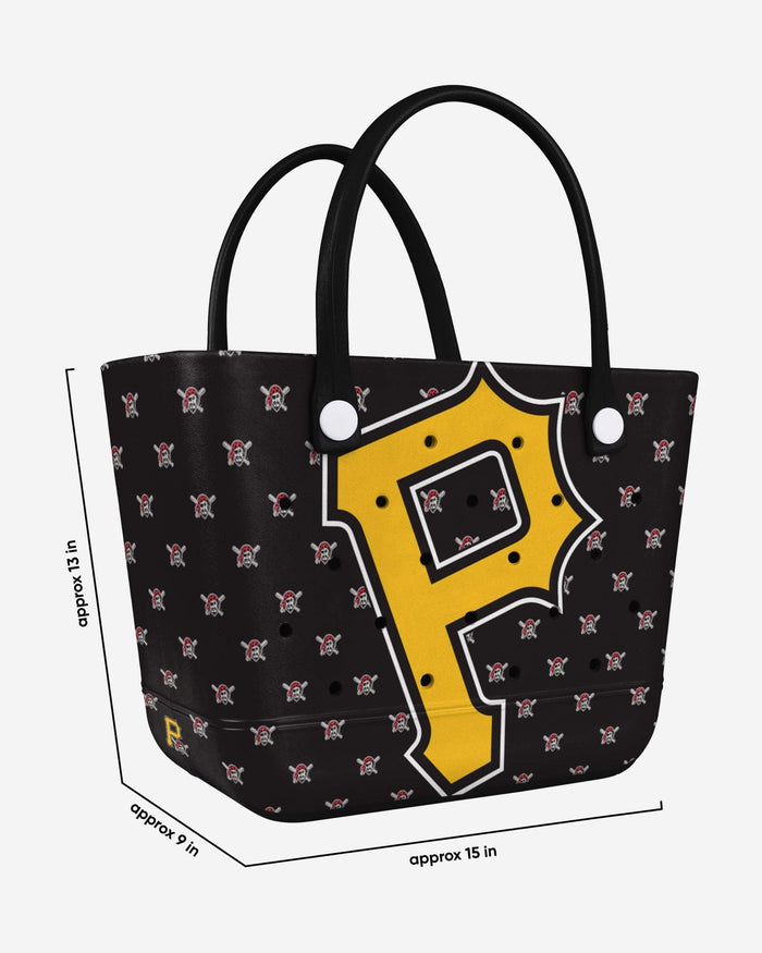 Pittsburgh Pirates Big Logo Mini Print Tailgate Tote Bag FOCO - FOCO.com