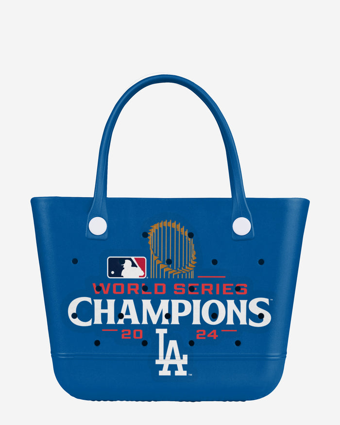 Los Angeles Dodgers 2024 World Series Champions Team Color Tailgate Tote Bag FOCO - FOCO.com