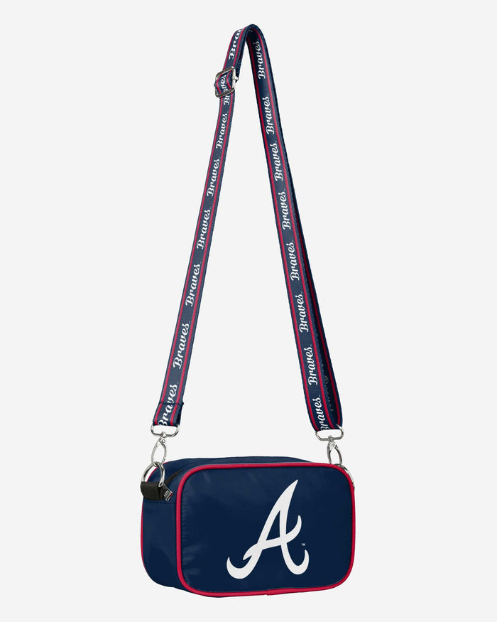 Atlanta Braves Team Logo Crossbody Bag FOCO - FOCO.com