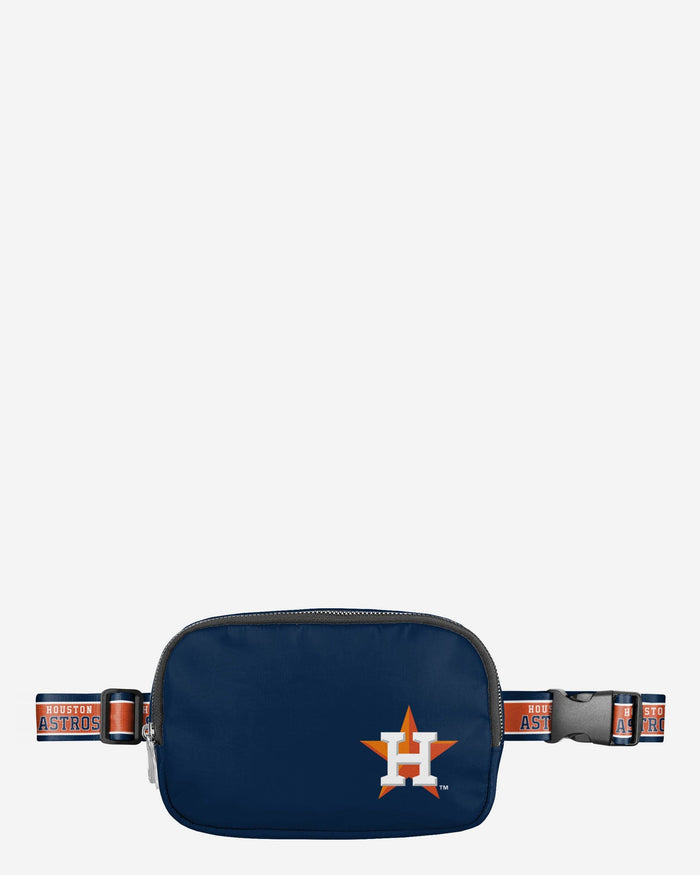 Houston Astros Team Wordmark Crossbody Belt Bag FOCO