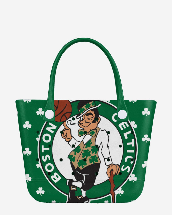 Boston Celtics Big Logo Mini Print Tailgate Tote Bag FOCO - FOCO.com