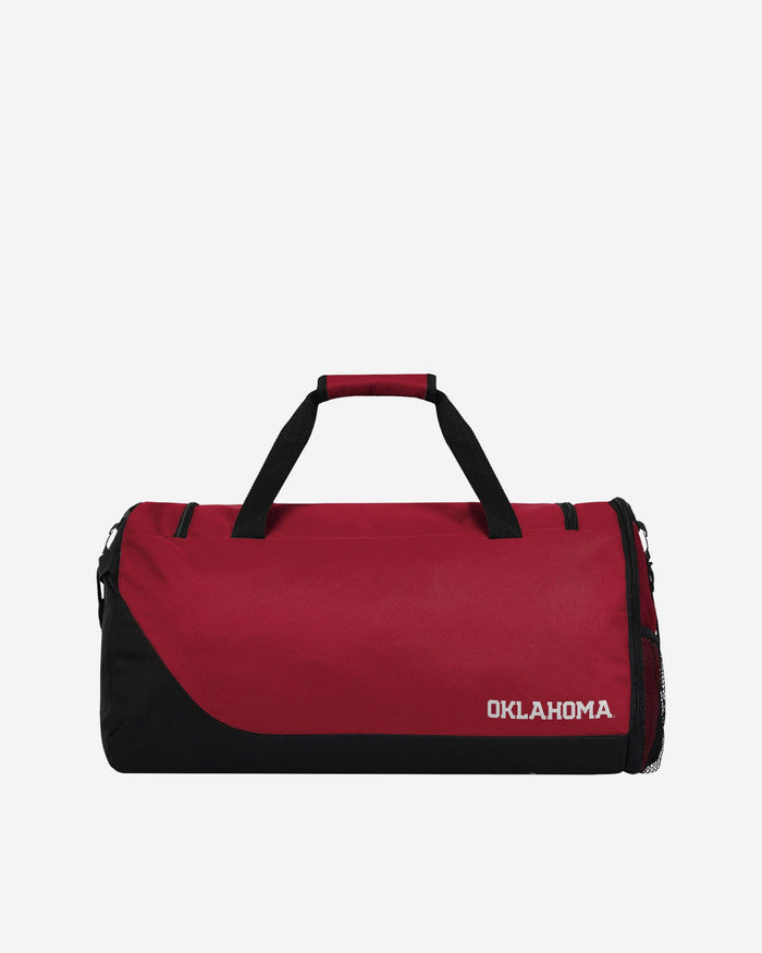 Oklahoma Sooners Solid Big Logo Duffle Bag FOCO - FOCO.com