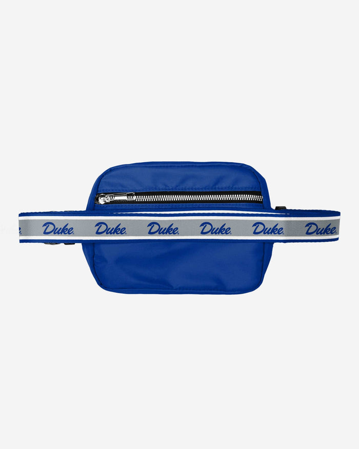 Duke Blue Devils Team Wordmark Crossbody Belt Bag FOCO - FOCO.com