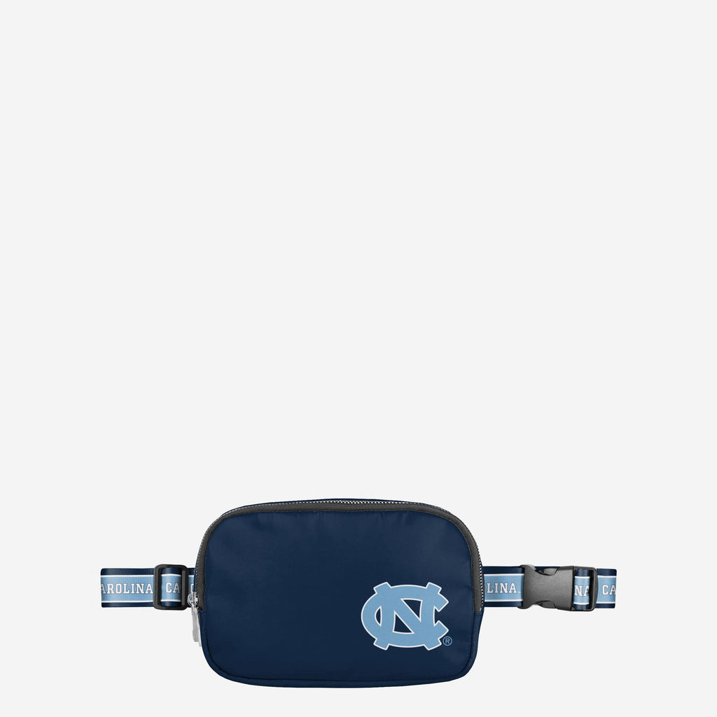 North Carolina Tar Heels Team Wordmark Crossbody Belt Bag FOCO - FOCO.com