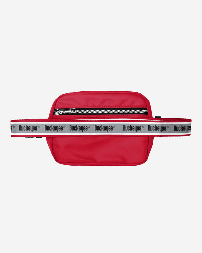 Ohio State Buckeyes Team Wordmark Crossbody Belt Bag FOCO - FOCO.com