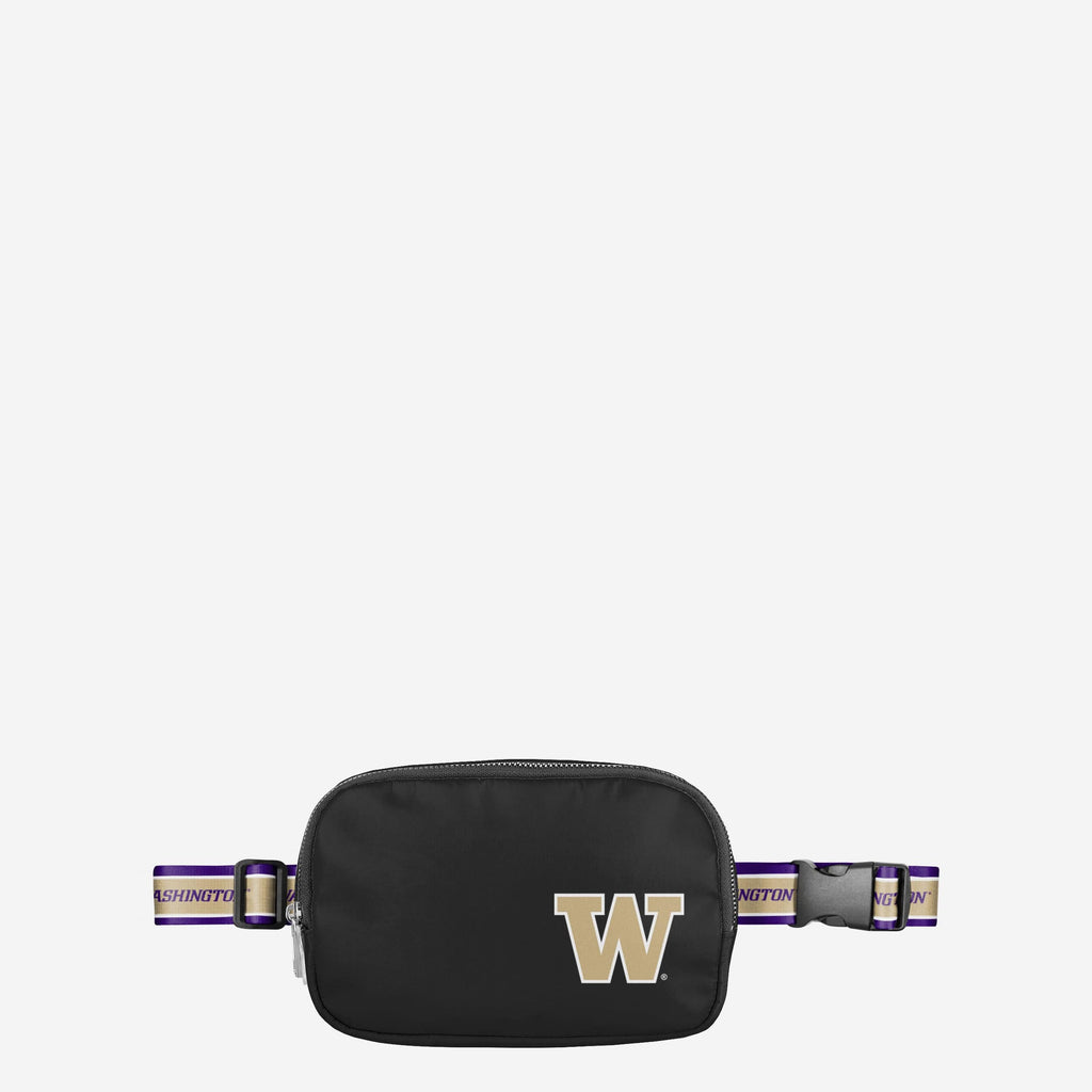 Washington Huskies Team Wordmark Crossbody Belt Bag FOCO - FOCO.com