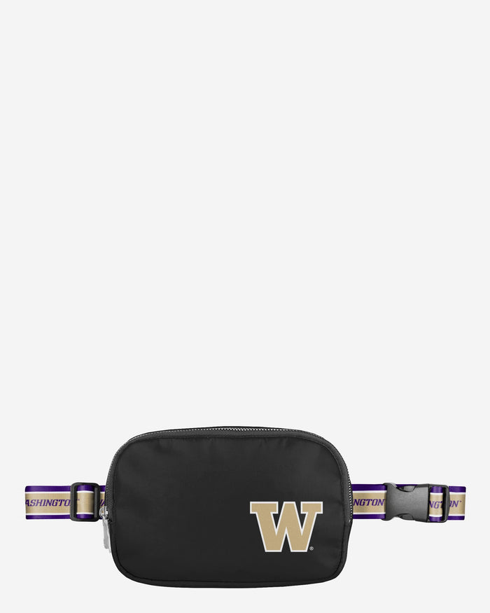 Washington Huskies Team Wordmark Crossbody Belt Bag FOCO - FOCO.com