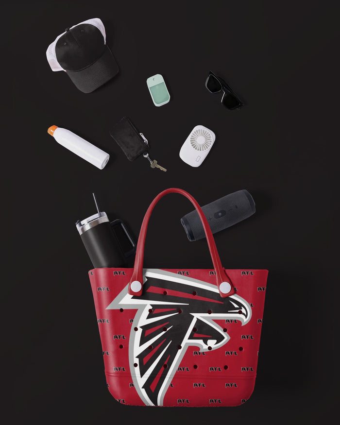 Atlanta Falcons Big Logo Mini Print Tailgate Tote Bag FOCO - FOCO.com