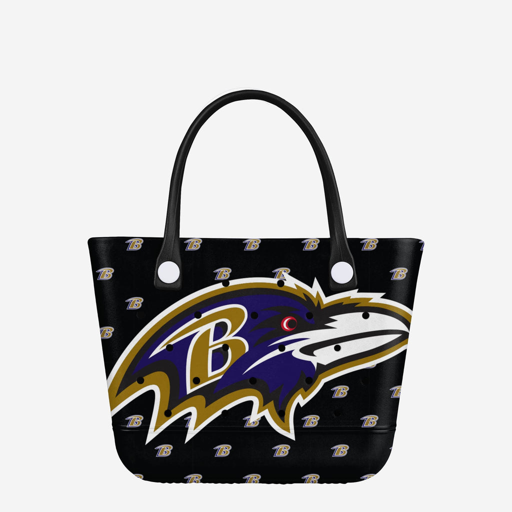 Baltimore Ravens Big Logo Mini Print Tailgate Tote Bag FOCO - FOCO.com