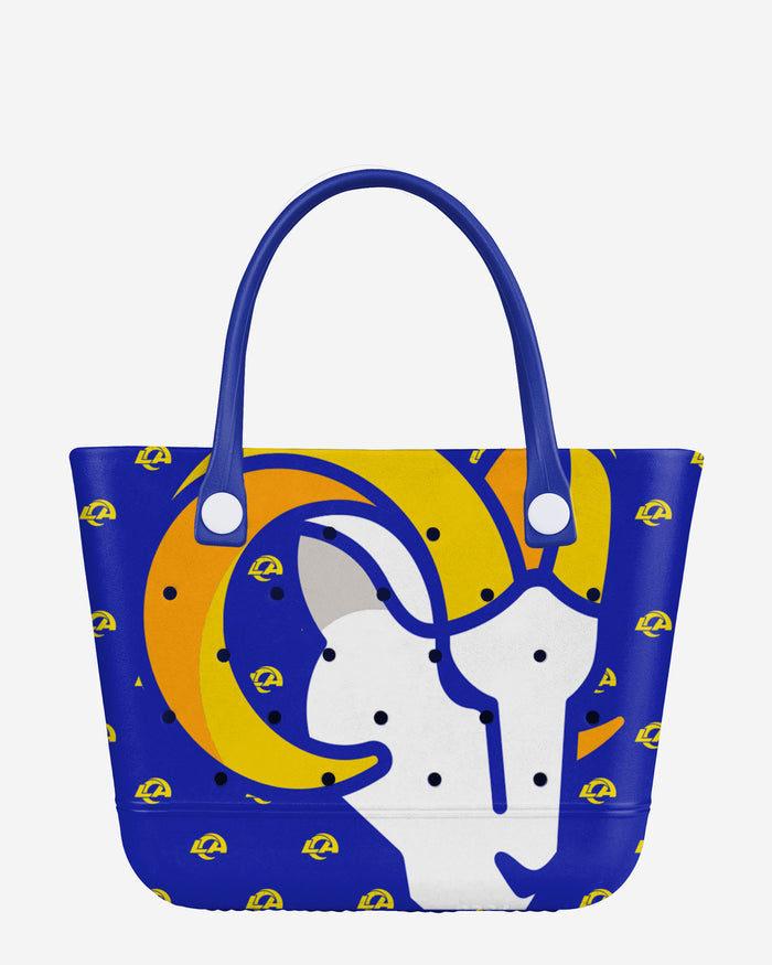 Los Angeles Rams Big Logo Mini Print Tailgate Tote Bag FOCO - FOCO.com