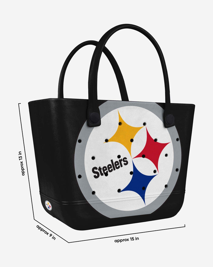 Pittsburgh Steelers Big Logo Tailgate Tote Bag FOCO - FOCO.com