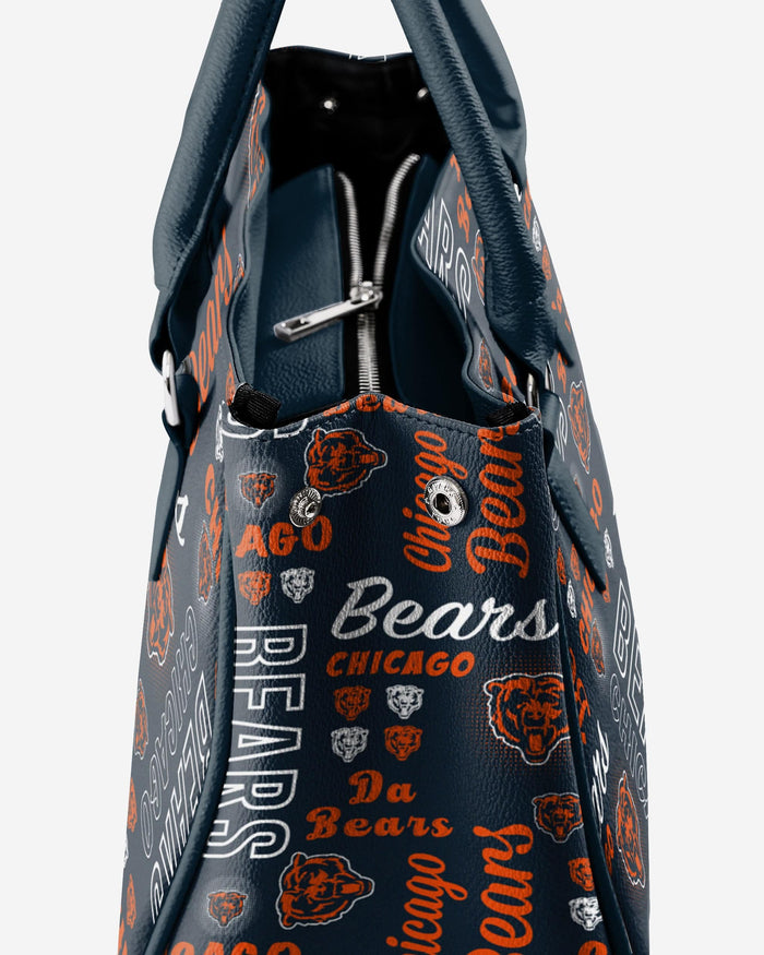 Chicago Bears Spirited Style Printed Collection Purse FOCO - FOCO.com