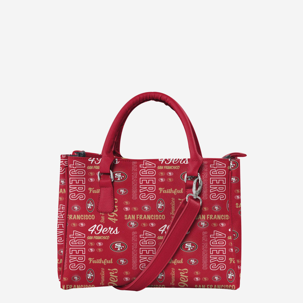 San Francisco 49ers Spirited Style Printed Collection Purse FOCO - FOCO.com