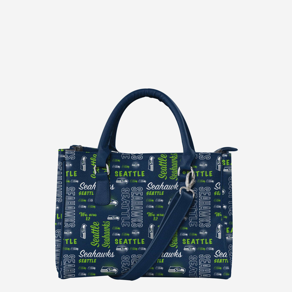 Seattle Seahawks Spirited Style Printed Collection Purse FOCO - FOCO.com