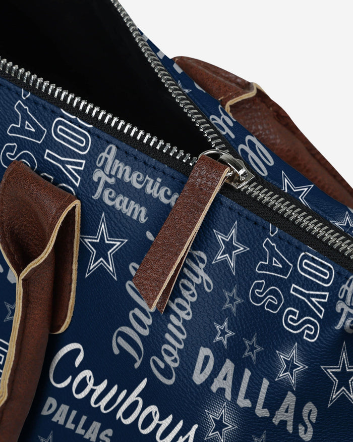 Dallas Cowboys Spirited Style Printed Collection Tote Bag FOCO - FOCO.com