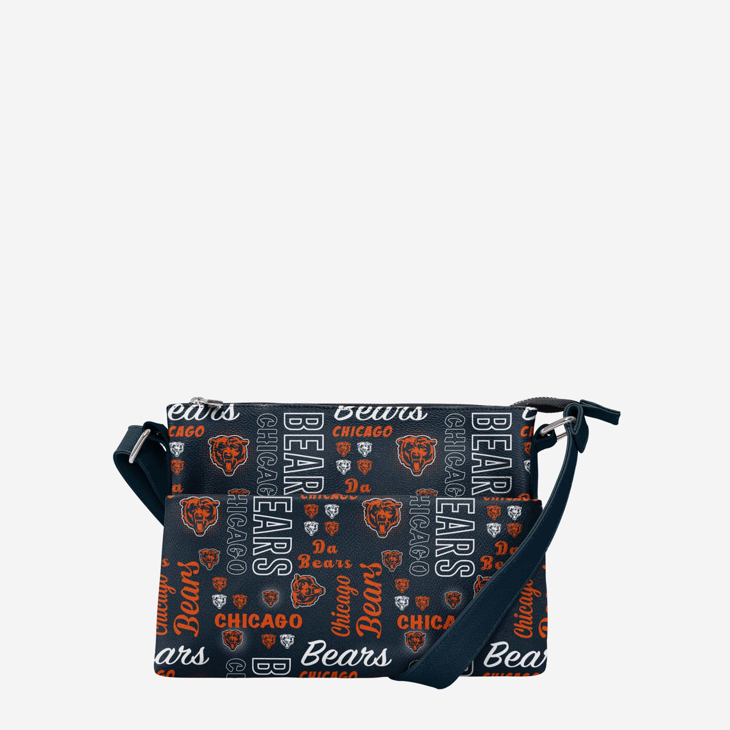 Chicago Bears Spirited Style Printed Collection Purse FOCO