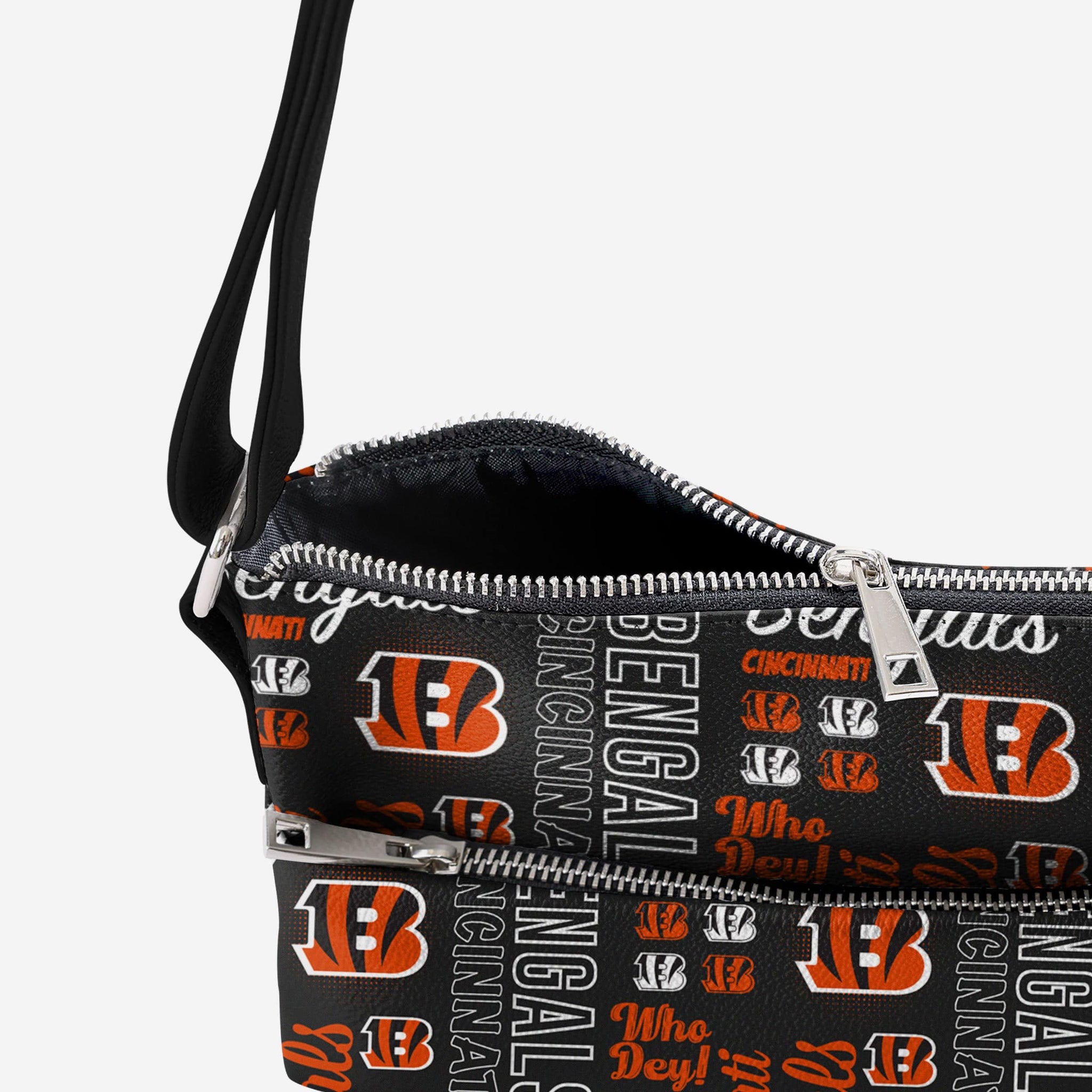 Cincinnati Bengals Spirited Style Printed Collection Purse