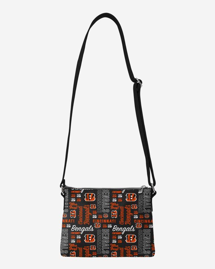 Cincinnati Bengals Spirited Style Printed Collection Purse