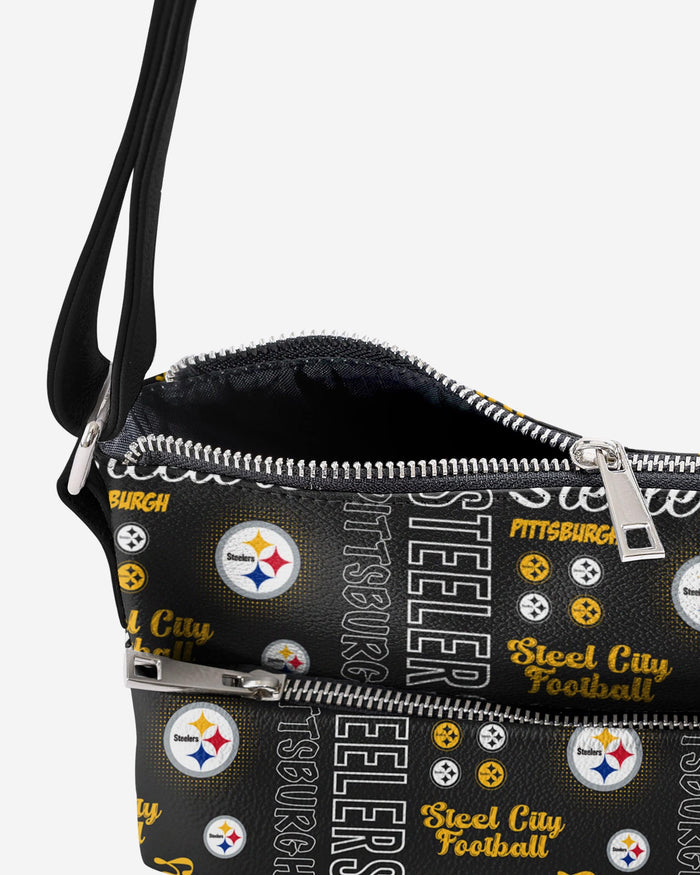 Pittsburgh Steelers Spirited Style Printed Collection Tote Bag FOCO