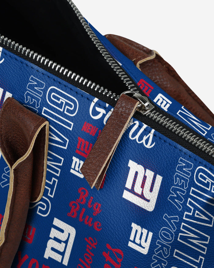 New York Giants Spirited Style Printed Collection Tote Bag FOCO - FOCO.com