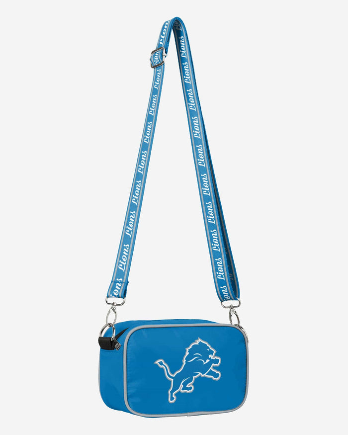 Detroit Lions Team Logo Crossbody Bag FOCO - FOCO.com