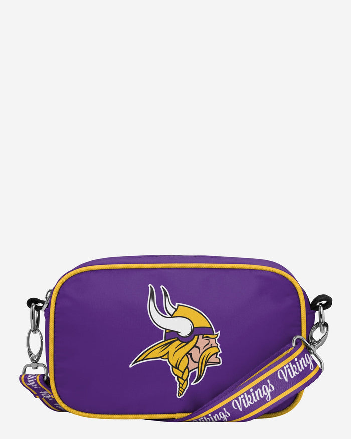 Minnesota Vikings Team Logo Crossbody Bag FOCO - FOCO.com