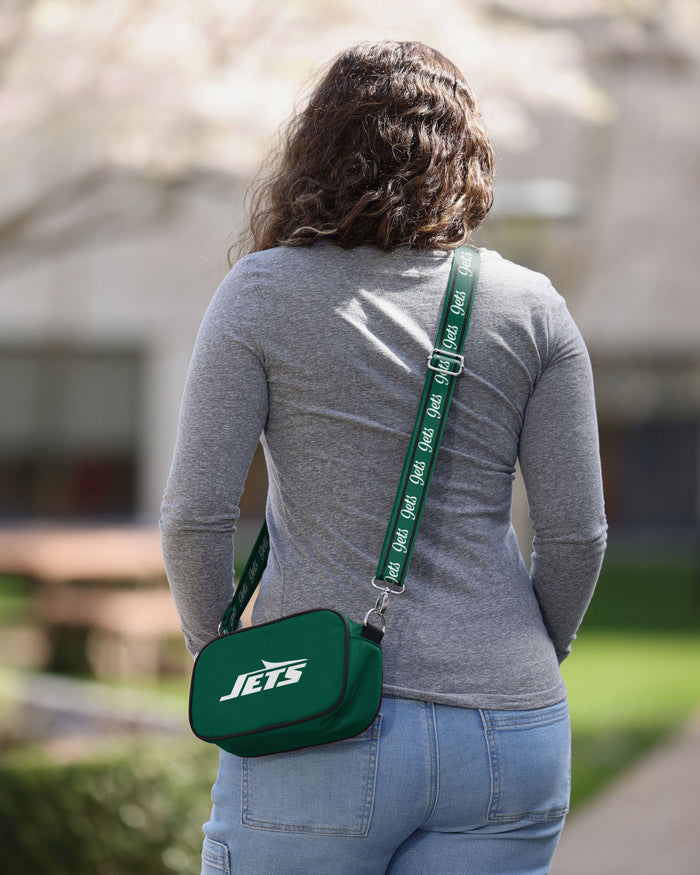 New York Jets Team Logo Crossbody Bag FOCO - FOCO.com