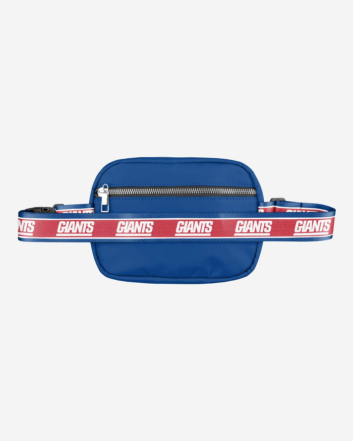 New York Giants Team Wordmark Crossbody Belt Bag FOCO - FOCO.com