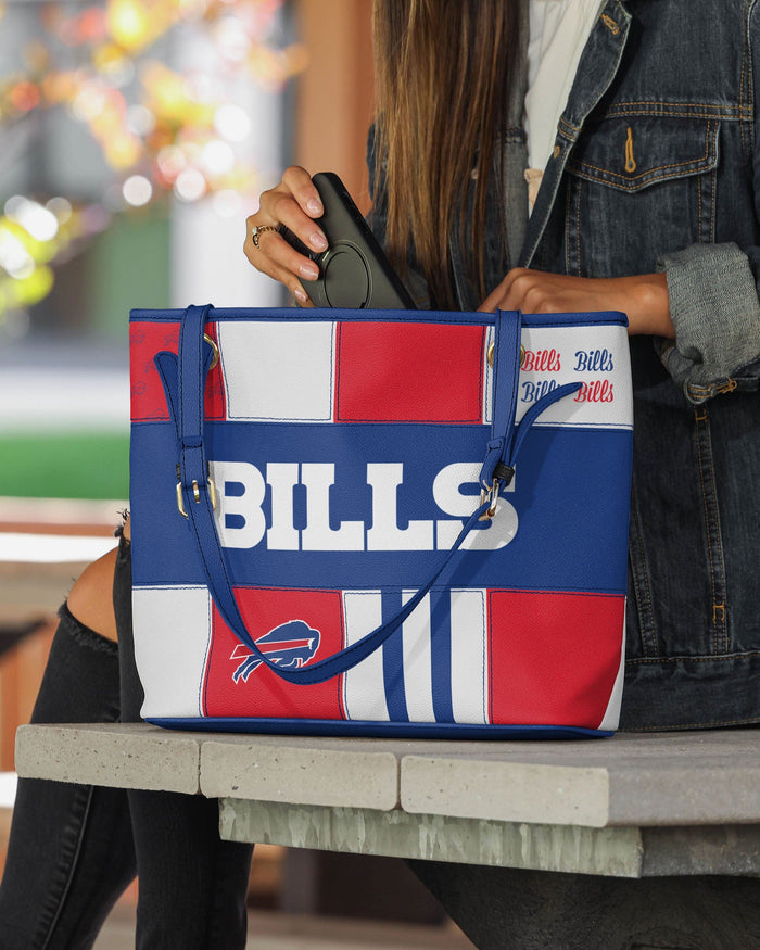 Buffalo Bills Printed Collage Tote FOCO - FOCO.com