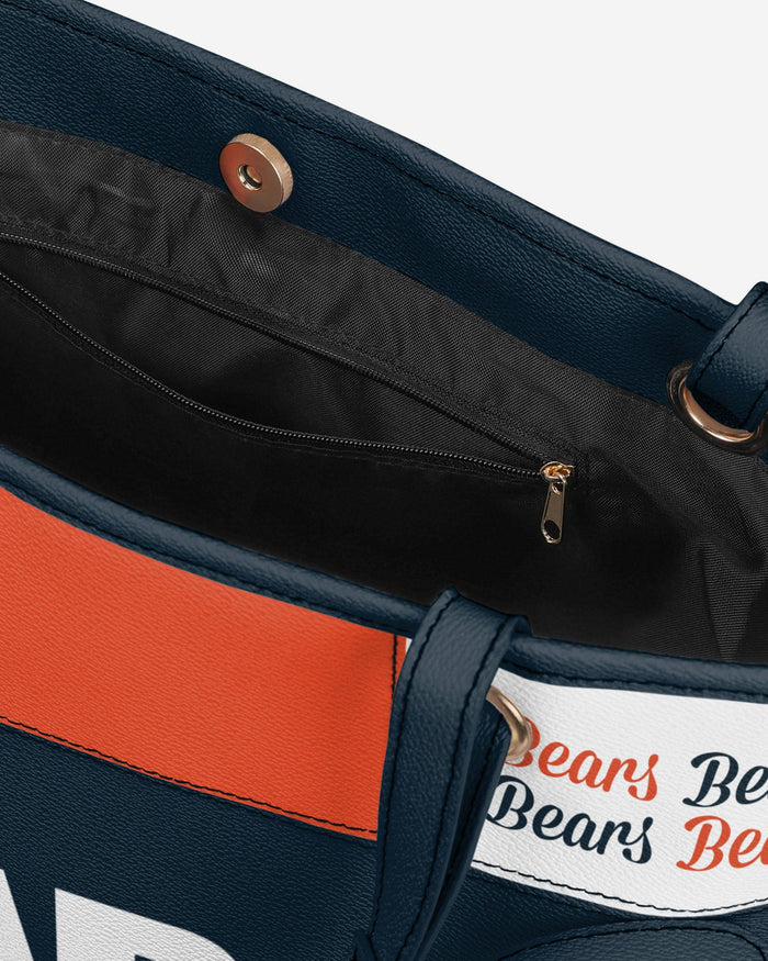 Chicago Bears Printed Collage Tote FOCO - FOCO.com