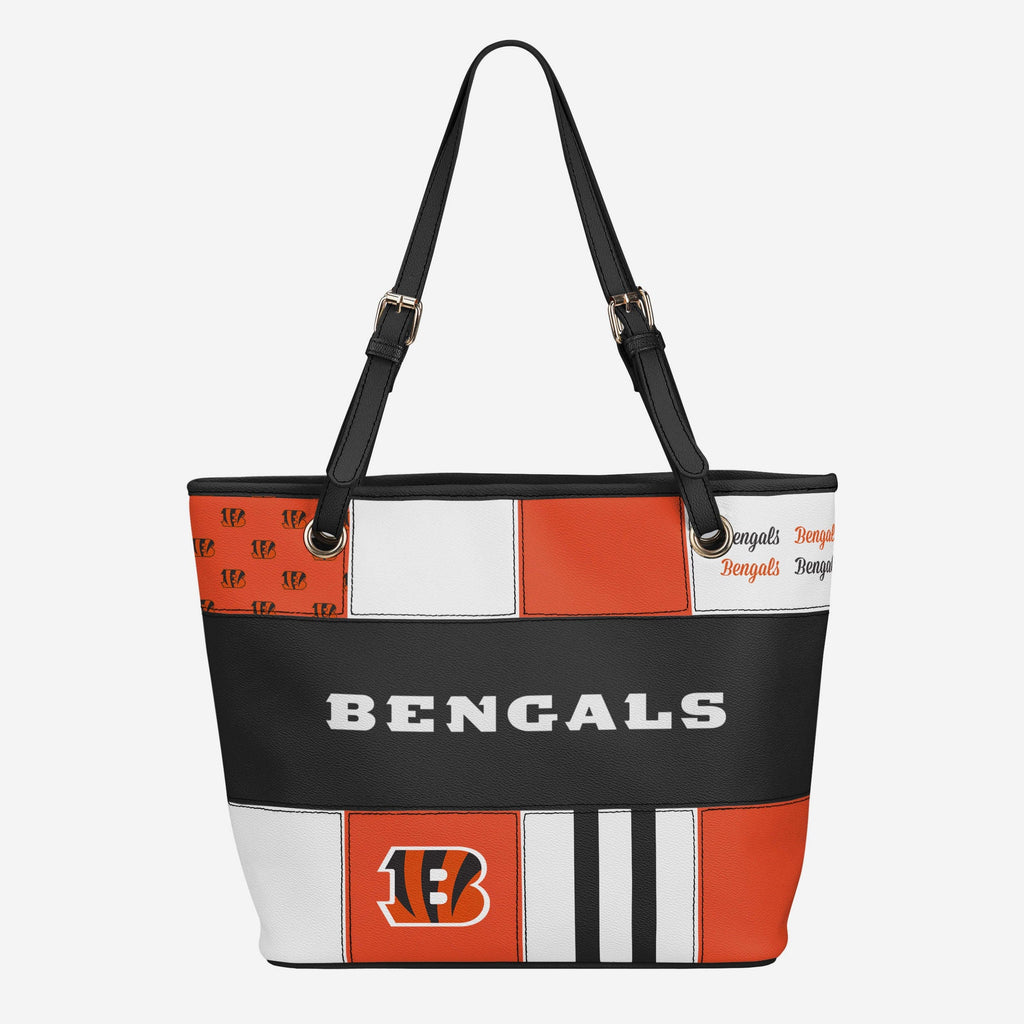 Cincinnati Bengals Printed Collage Tote FOCO - FOCO.com