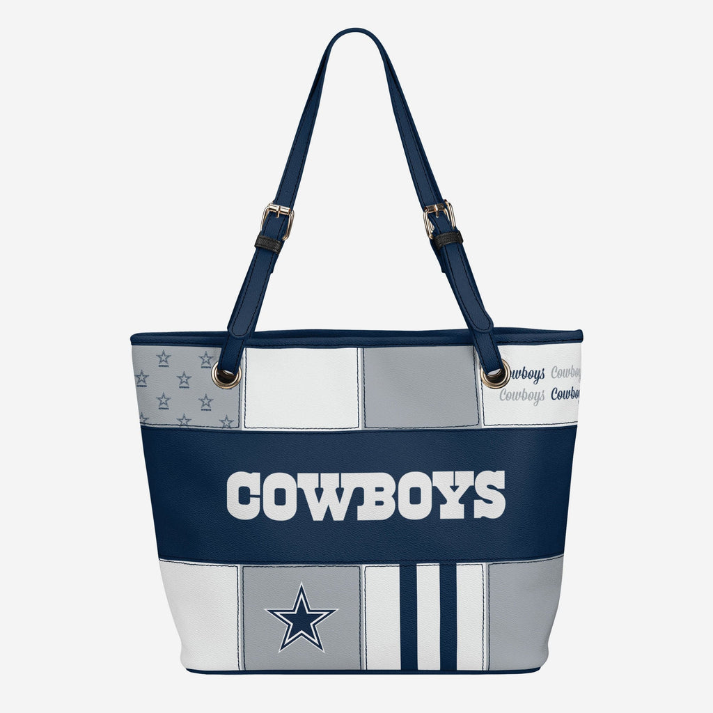 Dallas Cowboys Printed Collage Tote FOCO - FOCO.com