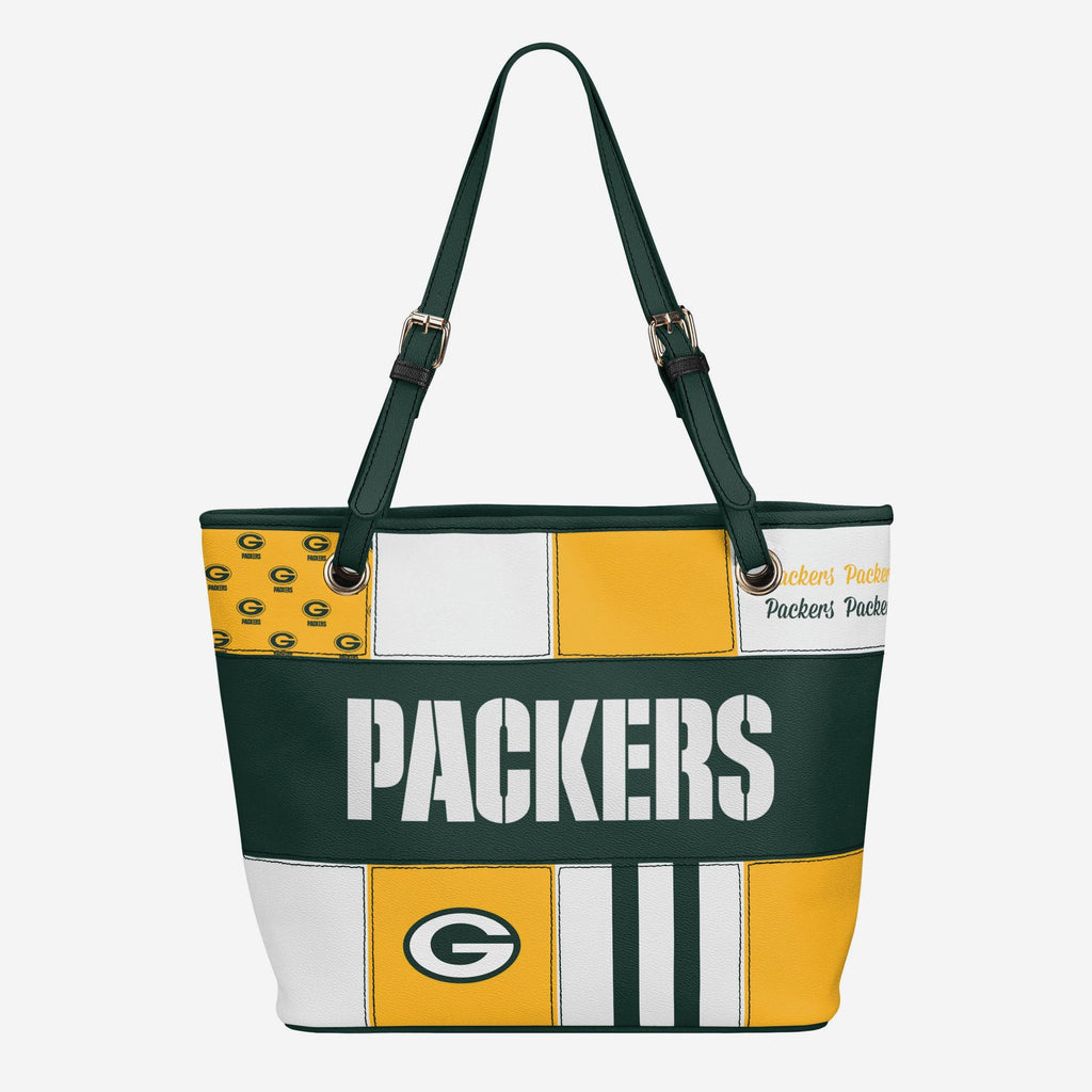 Green Bay Packers Printed Collage Tote FOCO - FOCO.com