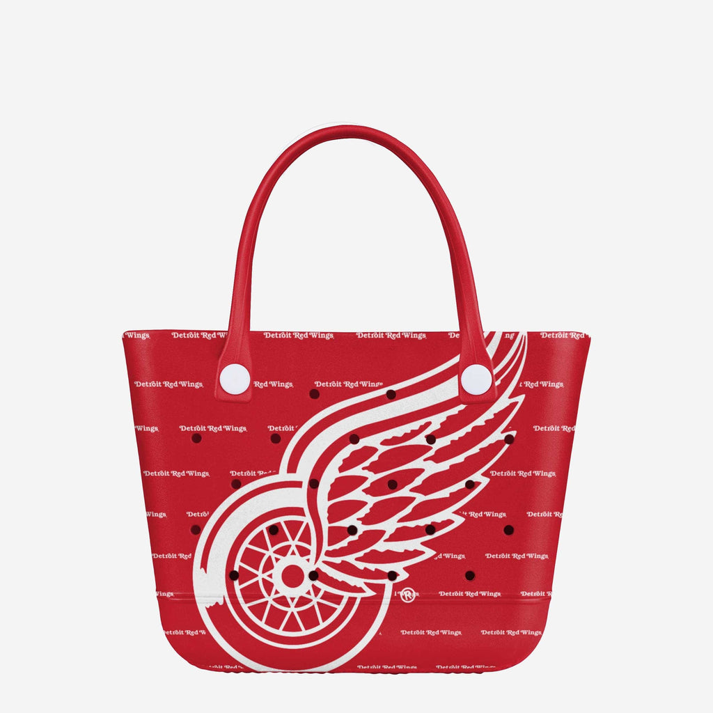 Detroit Red Wings Big Logo Mini Print Tailgate Tote Bag FOCO - FOCO.com