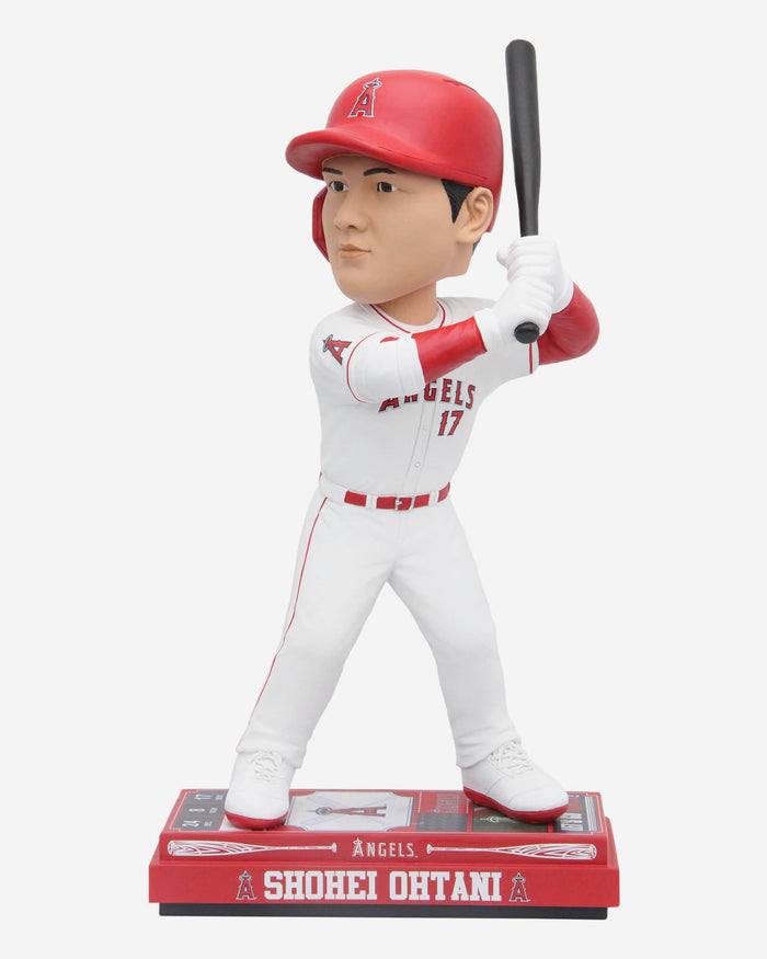 Shohei Ohtani Los Angeles Angels Hitting Big Ticket 18 in Bobblehead FOCO - FOCO.com