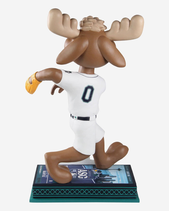 Mariner Moose Seattle Mariners 2023 MLB All-Star Big Ticket 18 in Mascot Bobblehead Officially Licensed by MLB