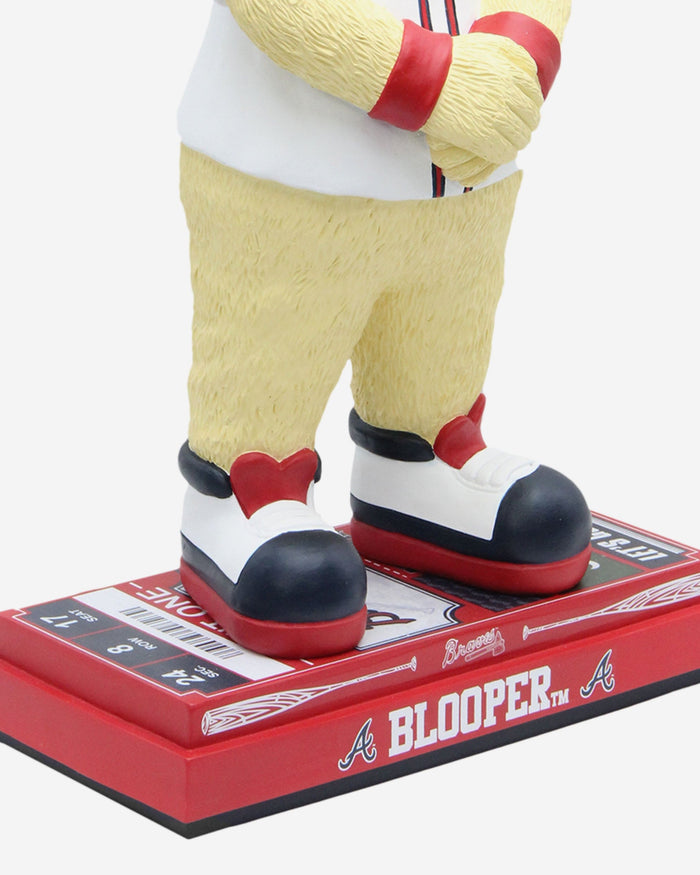 Blooper Atlanta Braves Big Ticket 18 in Mascot Bobblehead FOCO