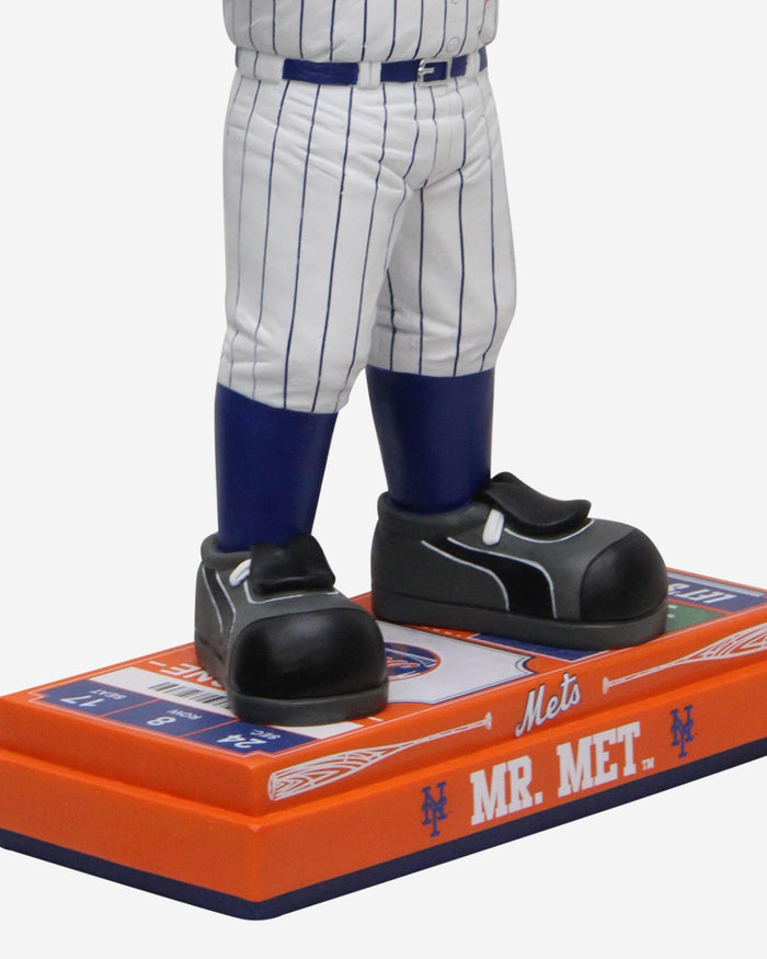 MR. MET New York Mets “Bullpen Cart” The7Line EXCLUSIVE Mascot Bobblehead  NIB!