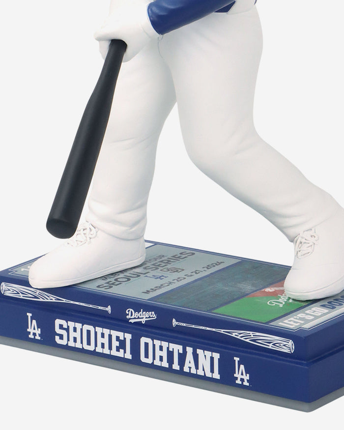 Shohei Ohtani Los Angeles Dodgers 2024 Seoul Series Big Ticket 18 in Bobblehead FOCO - FOCO.com