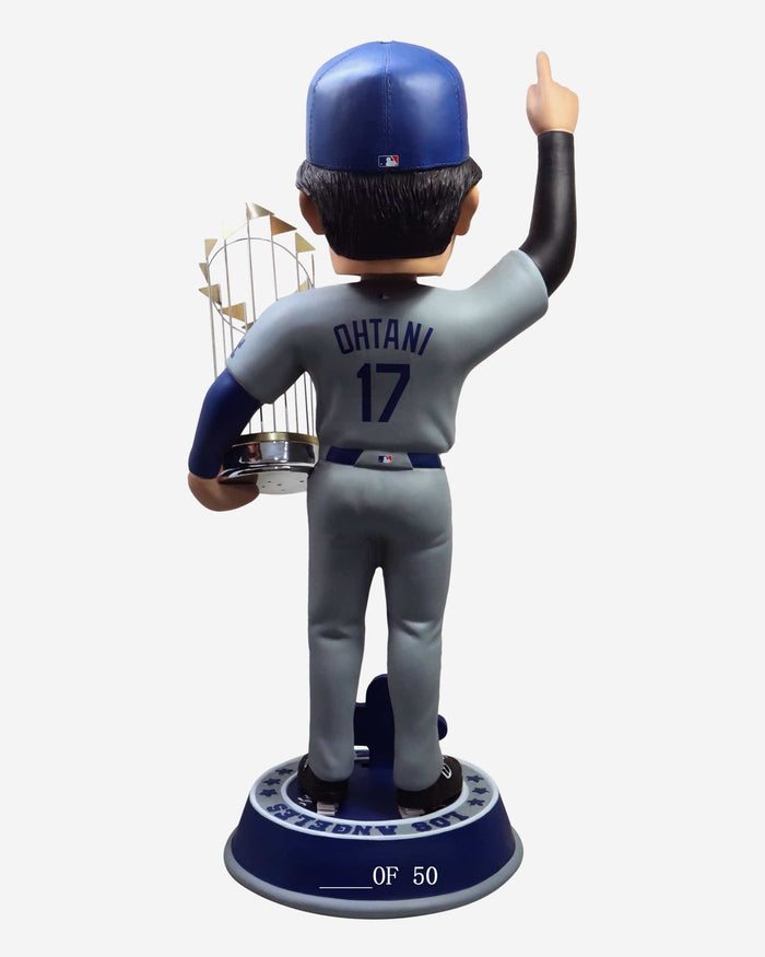 Shohei Ohtani Los Angeles Dodgers 2024 World Series Champions 3 Ft Player Bobblehead FOCO - FOCO.com