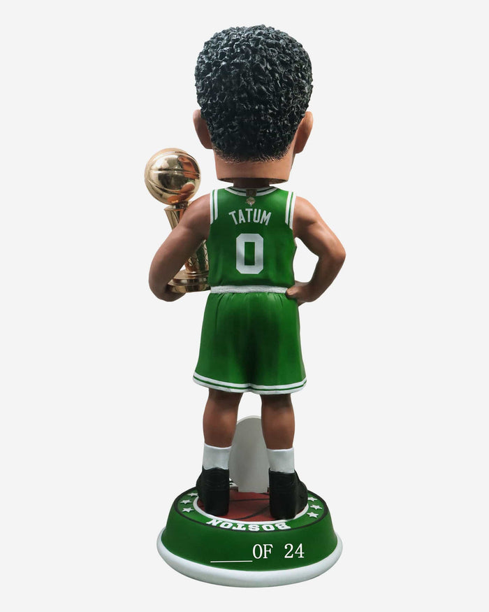 Jayson Tatum Boston Celtics 2024 NBA Champions 3 Ft Bobblehead FOCO - FOCO.com