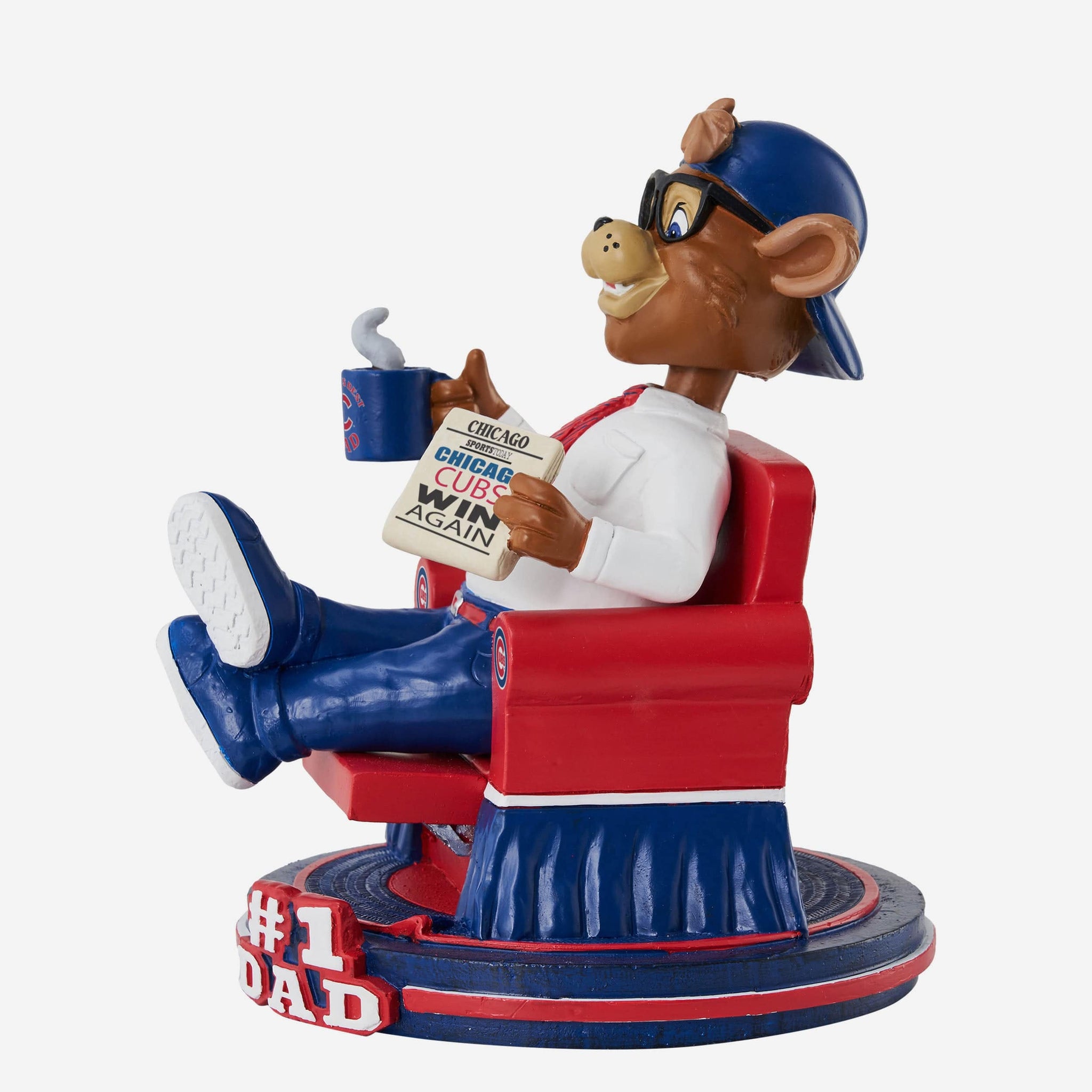 Clark the Cub Chicago Cubs Mascot Bobblehead Limited Edition No.492 Of  2,014.